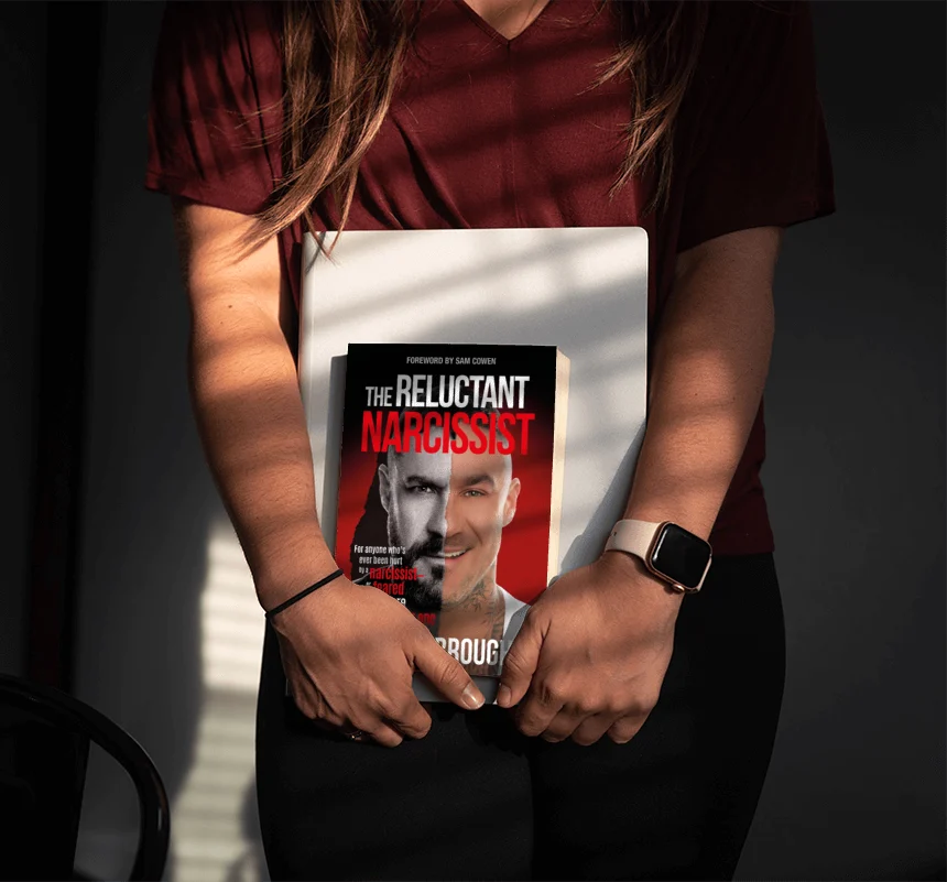 The Reluctant Narcissist held in hand